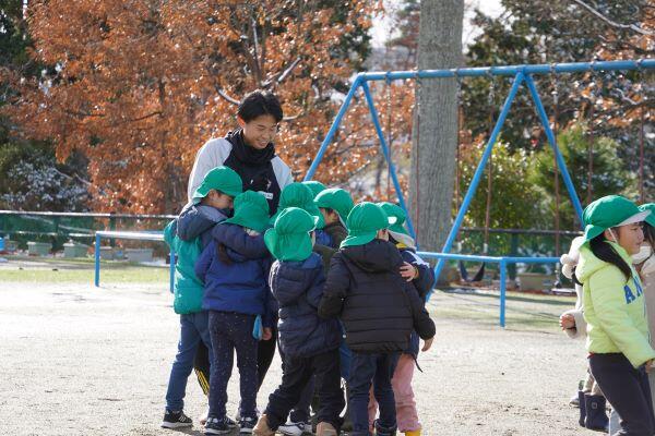 おかえりなさい！ベガルタ仙台　郷家友太選手来園